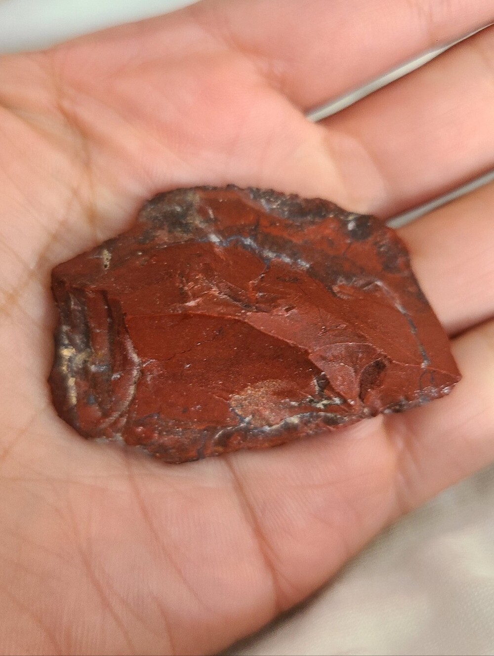 Natural Red Jasper Stone - Raw Stone